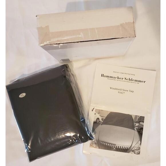 Car Windshield Cover Snow Tarp Hammacher Schlemmer 91627 New - Picture 1 of 5